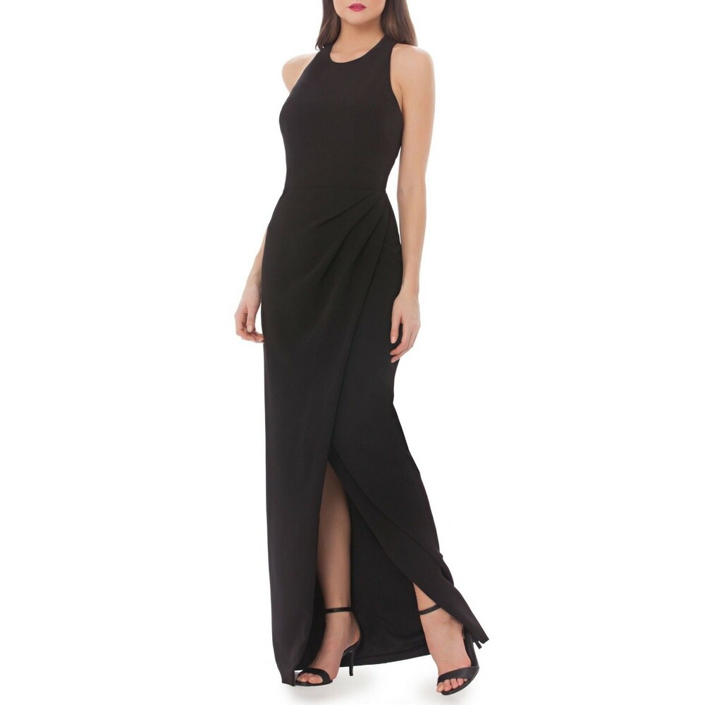 JS Collections Column Cut Out Gown